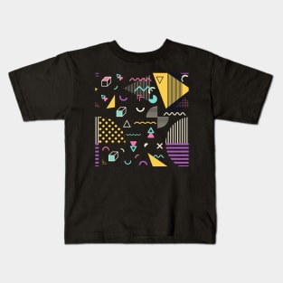 Abstract geometric shapes Kids T-Shirt